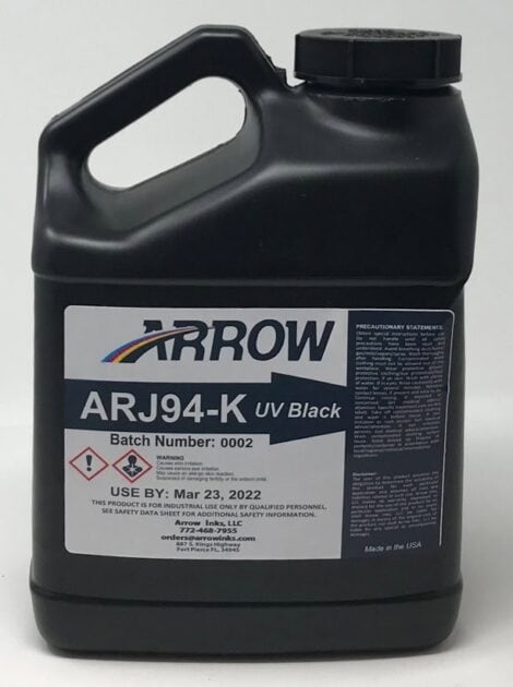 Arj94 K Jetrion 4830 Black Ink